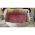 Guantes de soldadura dividida vaca roja (DLW619)